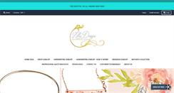 Desktop Screenshot of lilladesigns.com